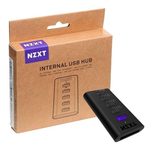 Hub Usb Interno Nzxt 4 Portas Usb 2.0 / 1 Porta Usb 3.0 