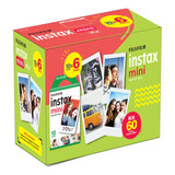 Filme Instax Mini Pack Com 60 Poses  Entrega Super Rápida