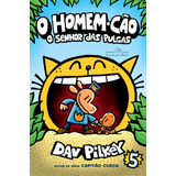 O Homem-cão: O Senhor Das Pulgas, De Pilkey, Dav. Série Homem-cão (5), Vol. 5. Editora Schwarcz Sa, Capa Mole Em Português, 2019