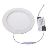 Panel Led Redondo 6w De Sobreponer Luz Blanca Techo