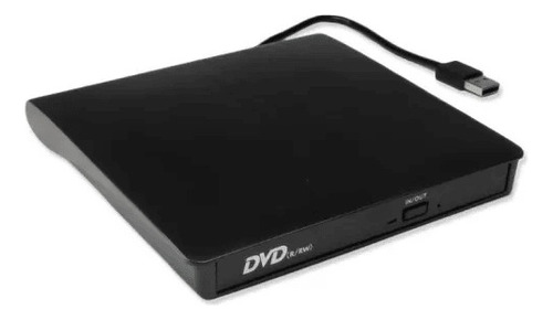 Gravador Para Cd / Dvd Externo Usb 3.0 Slim Mac Ultrabook