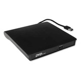 Gravador Para Cd / Dvd Externo Usb 3.0 Slim Mac, Pc De Mesa