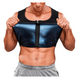 Regata Queima Gorduras Barriga Masculina Sauna Compressão