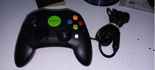 Controle Original Xbox Clássico Impecável. 