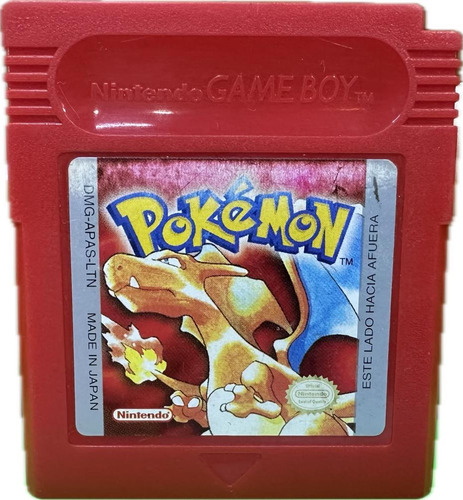 Pokémon Rojo Gameboy Clásico En Español Original *play Again