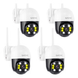 Cámara Domo Seguridad Gadnic Wifi Visión Nocturna Kit X4 