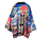 Hombres Y Mujeres Kimono Abrigo Yukata D007