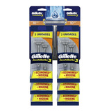 Maquina De Afeitar Gillette Prestobarba 3 X 2 Unidades