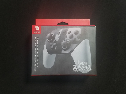 Control Inalámbrico Pro Super Smash Nintendo Switch Con Caja