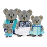 Muñeco Familia Animalitos De Peluche Koalas Li'l Woodzeez