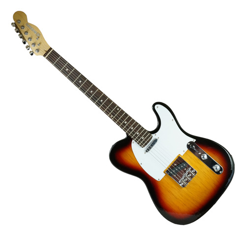 Guitarra Electrica Suzuki Stl-2 Cafe Oscuro
