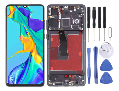 Lo Pantalla Lcd Oled Original Con Marco Para Huawei P30 Ha