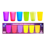 Copo Americano Neon 190ml 6 Unidades - Brilha No Escuro