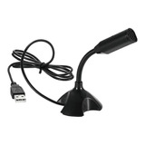 Microfono Pc Usb Ajustable Dm Especial Clases/teletrabajo