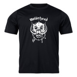Camiseta Motorhead Metal Ótima Qualidade Reforçada