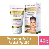 Cicatricure Protetor Solar Fps 50 Antissinais Efeito Matte