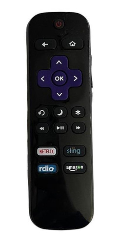 Control Compatible Con Onn Roku Tv Pilas Incluidas