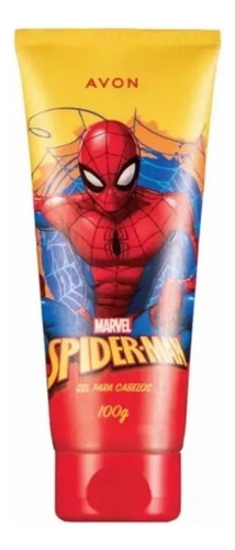 Gel Para Cabelos Meninos Homem Aranha Spider Man Avon 100g