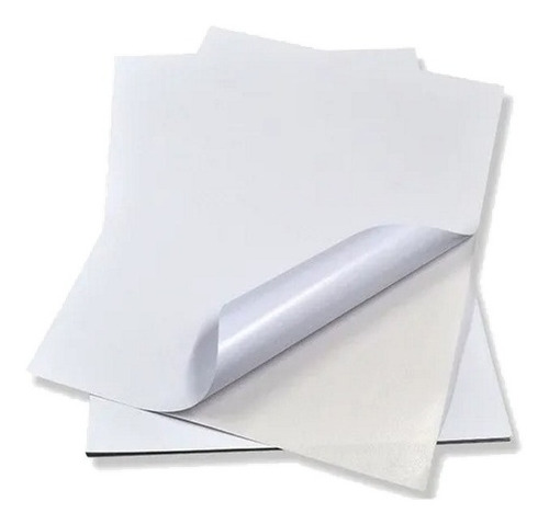 Papel Adhesivo Carta Brilloso X 50 Hojas 21,5*28 Cm