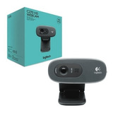 Webcam Logitech C270 3.0mp - Videochamadas Em Hd 720p