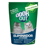 Aditivo Eliminador De Odores Odorout Para Areia De Gato 500g