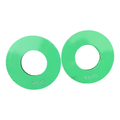 Placas De Peso Fraccionadas Compactas Con Barra, 2 Uds.