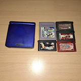Nintendo Game Boy Advance Sp + 5 Juegos Repro