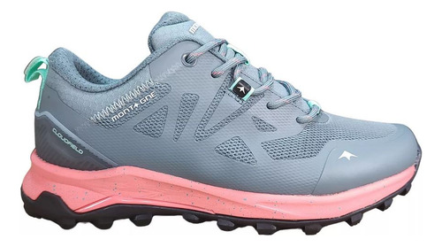 Zapatillas Montagne Trail Cloudfield Trekking Mujer Outdoor