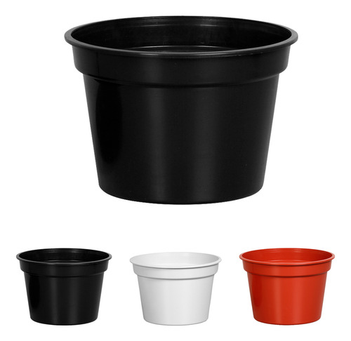 Vaso Redondo Pequeno Plantas Flores Hortaliças 5,5l Jardim