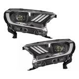 Par Faros Principales Originales Para Ford Ranger 2016- 2022