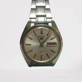 Vintage Reloj Seiko 5 Automatico Cal. 7006 Funciona 21j