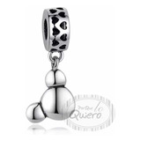 Charm 100% Plata 925 Orejas Mickey Disney Compatible Pandora