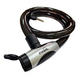 Linga Piton Ty491 Con Cable Acero Trenzado 1.20mts Para Moto