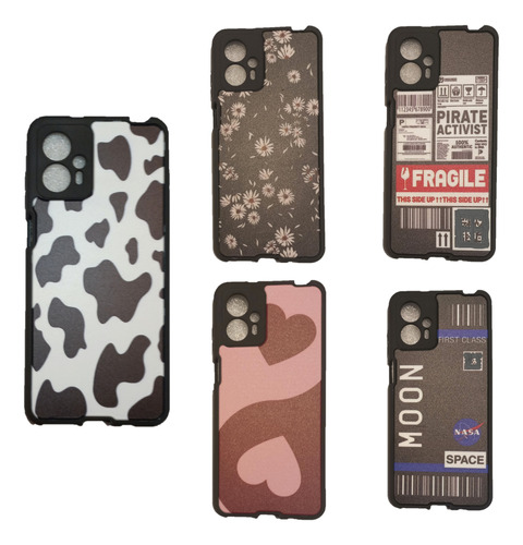 Funda Rígida Decorada Varios Diseños Para Motorola G13