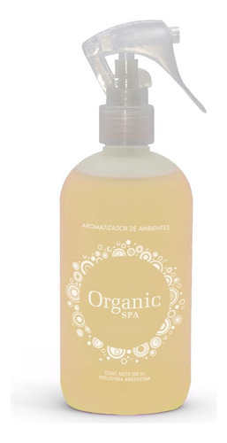 Aromatizador De Ambientes X 350ml Coco Vainilla Organic Spa