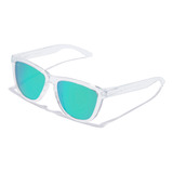 Gafas De Sol Hawkers One Raw Para Hombre Y Mujer Lente Azul Varilla Transparente Armazón Transparente Diseño Mirror