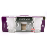 6 Jarros Mug 225ml Cafe Nespresso Latte Taza Desayuno 2 Pack