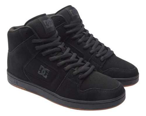 Zapatilla Hombre Dc Manteca 4 Hi Grey Negro