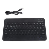 Teclado Español E Inglés, Mini Teclado Portátil Recargable 7