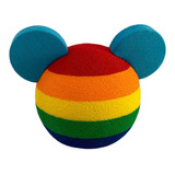 Ponteira Enfeite Para Antena De Carro Mickey Mouse Arco Iris