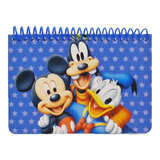 Libro De Autógrafos Espiral De Mickey Mouse Y Sus Amig...