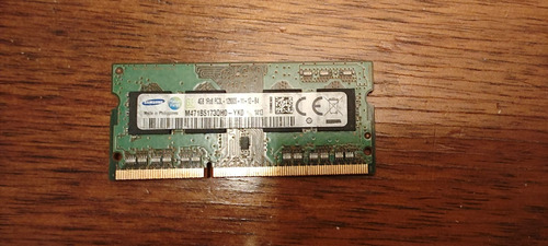 Memoría Ram Ddr3 4gb Para Notebook 