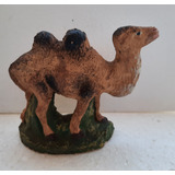 B. Antigo - Camelo Figura De Presépio Terracota Antiga 10 Cm
