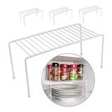 Mueble De Cocina 4 Unidades,metal,color Blanco.marca Pyle