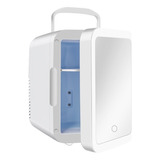 Mini Refrigerador Blanco Cocina 4l Auto Oficina Cosmetico