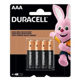 Duracell Pila Alcalina Aaa Blister X 4 Unidades