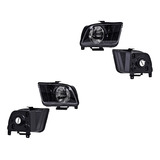 Par Juego Faros Ford Mustang 2005 - 2009 Depo Sxc