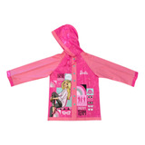 Piloto De Lluvia Infantil Barbie 20122 Licencia Original