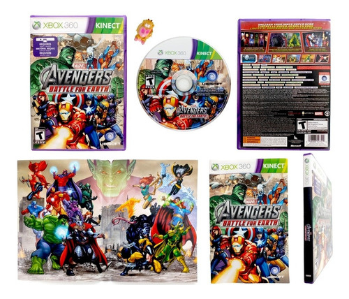 Kinect Marvel Avengers Battle For Earth Xbox 360 En Español