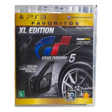 Gran Turismo 5 Xl Edition Favoritos - Midia Fisica Ps3 Usado